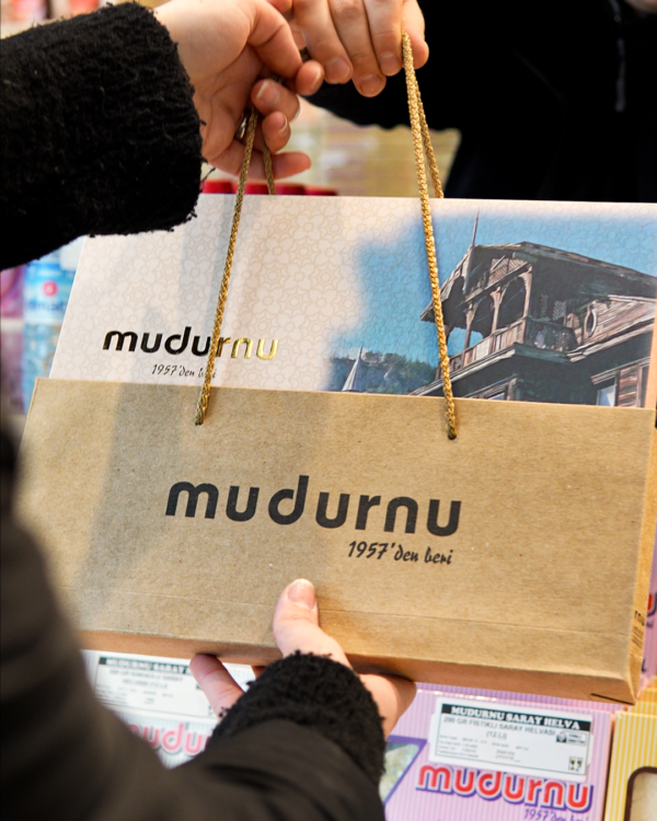 Mudurnu Special Saray Helvası 420 gr (Kraft Çanta Hediyeli) - Görsel 2